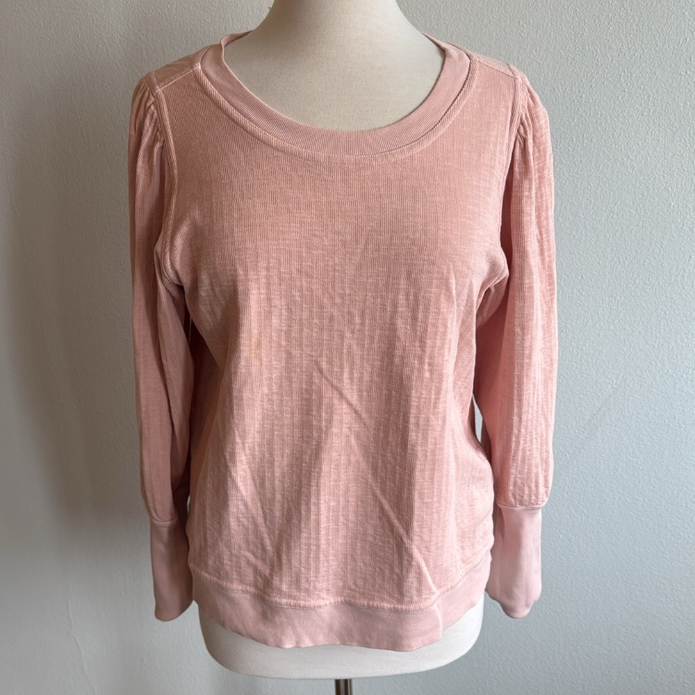 Crew Neck Long Sleeve Sweatshirt by Apiece Apart